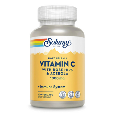 Vitamin C With Rose e Hips & Acerola, Timeed-Release- 1000MG